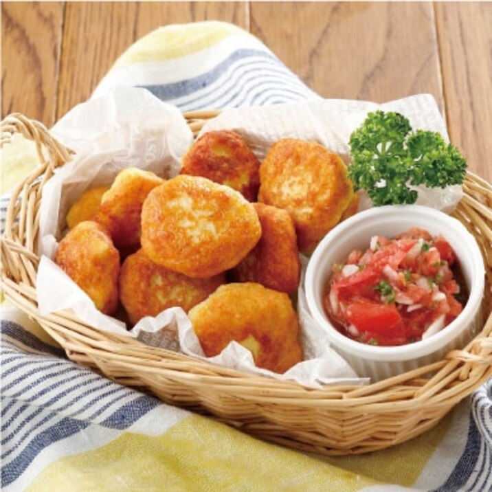 お弁当におかずにおやつに カリッと揚げ焼きナゲット レシピ 作り方 By 蒸せるミキサー Beaba ベアバ のベビークック 楽天レシピ
